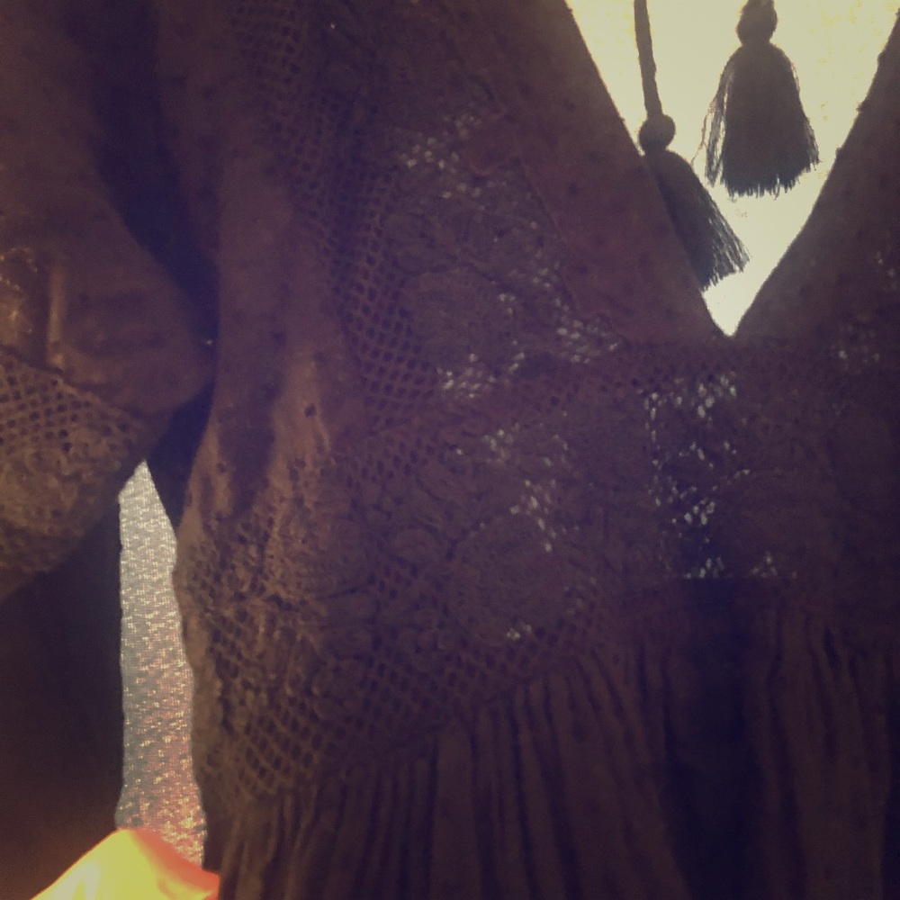 Brand new Free People Black Frock